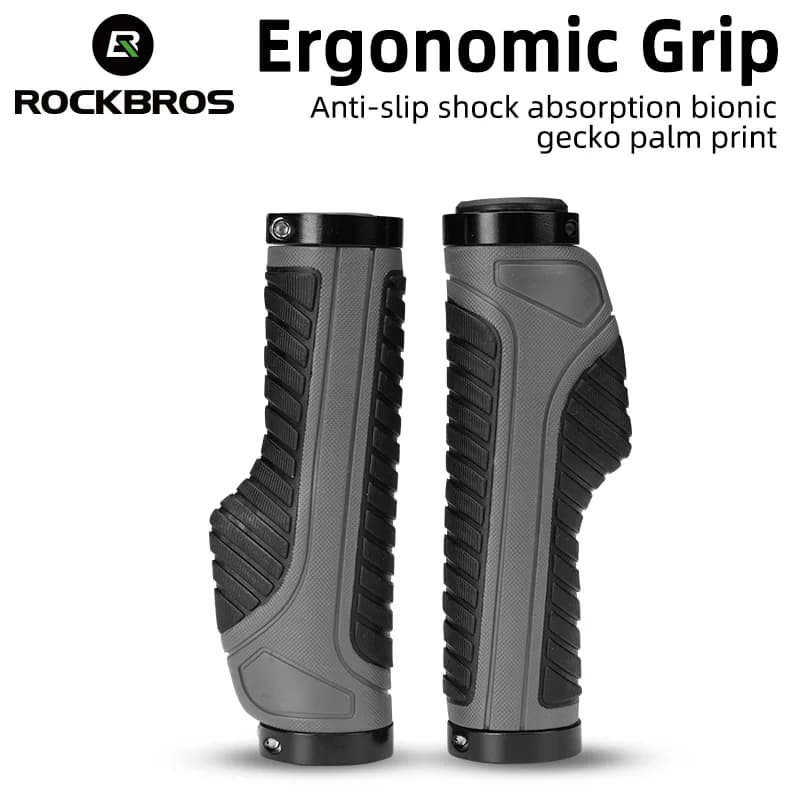 ダブルロック式ソフトゴムハンドルグリップ